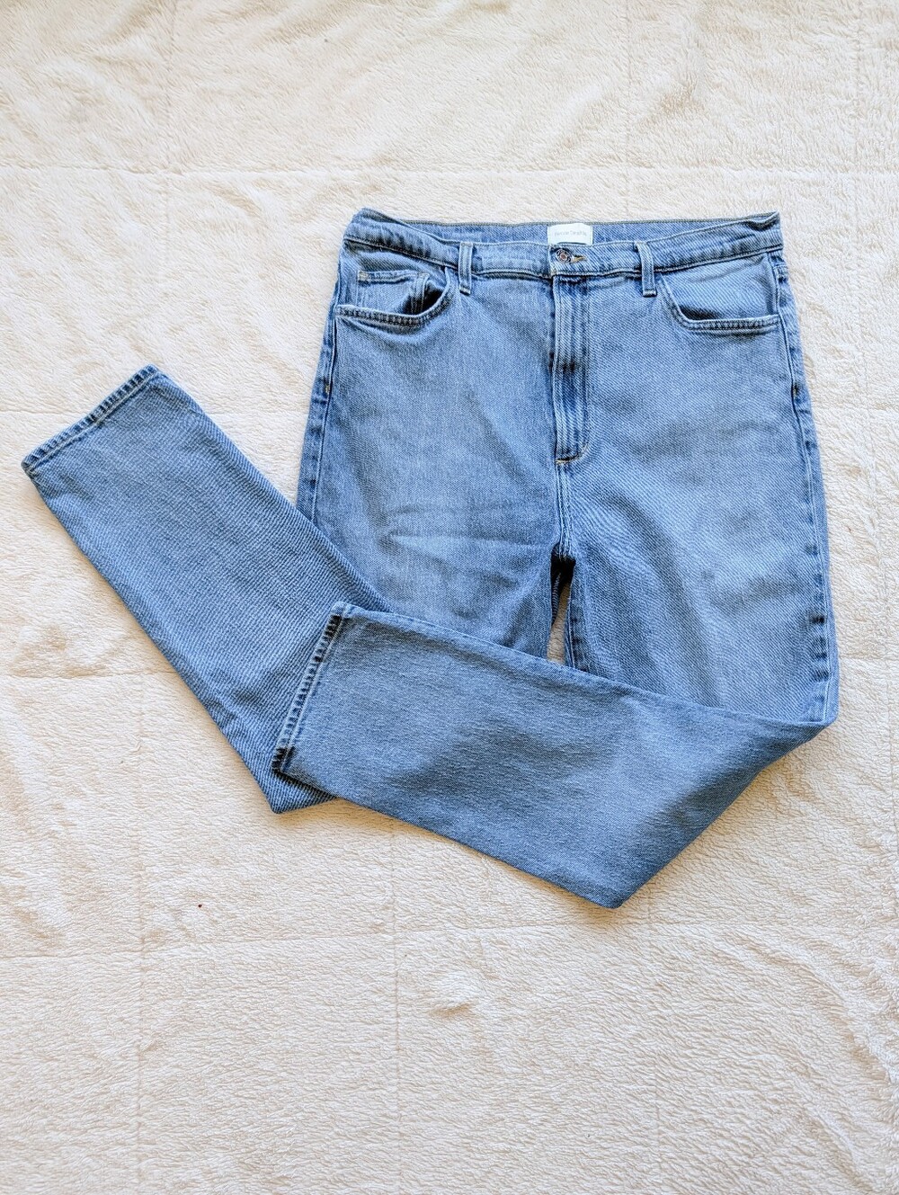 Favorite Daughter The Valentina Super High Rise Cigarette Ankle Jeans